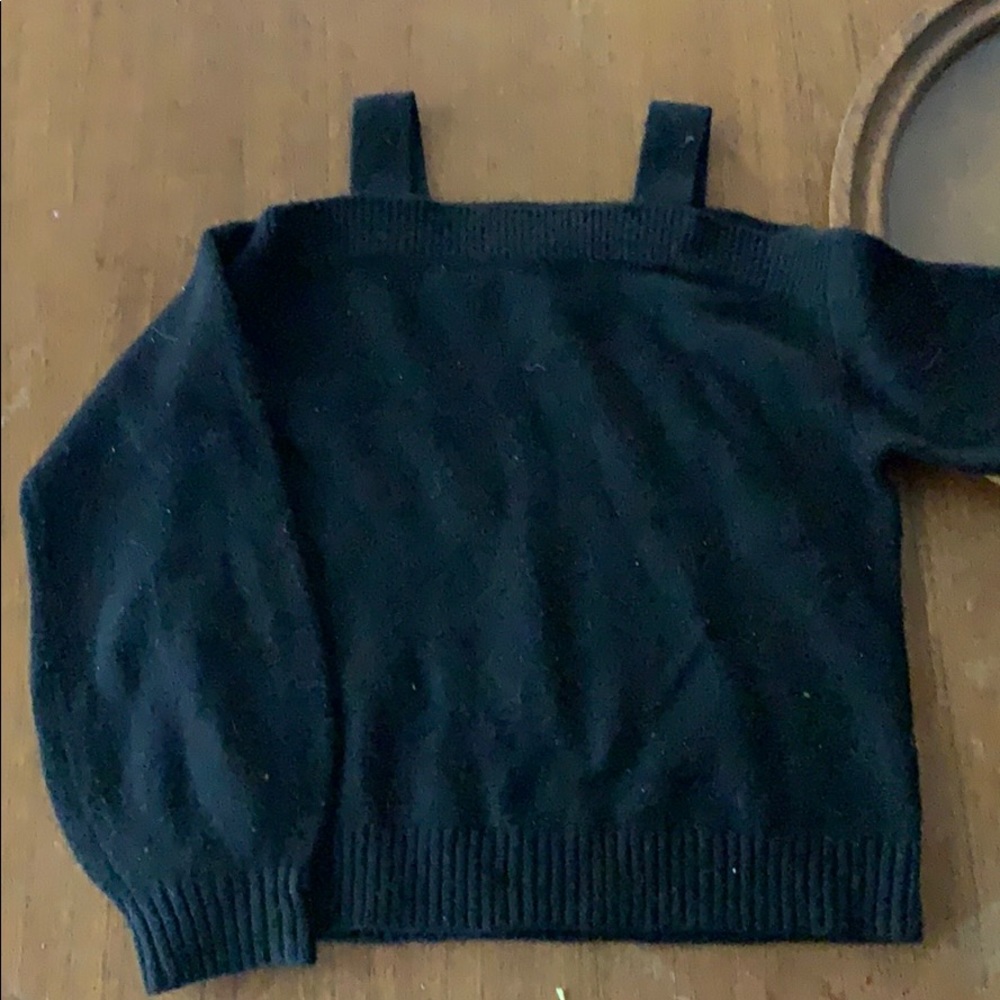 Girls off shoulder sweater